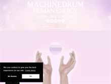 Tablet Screenshot of machinedrum.net